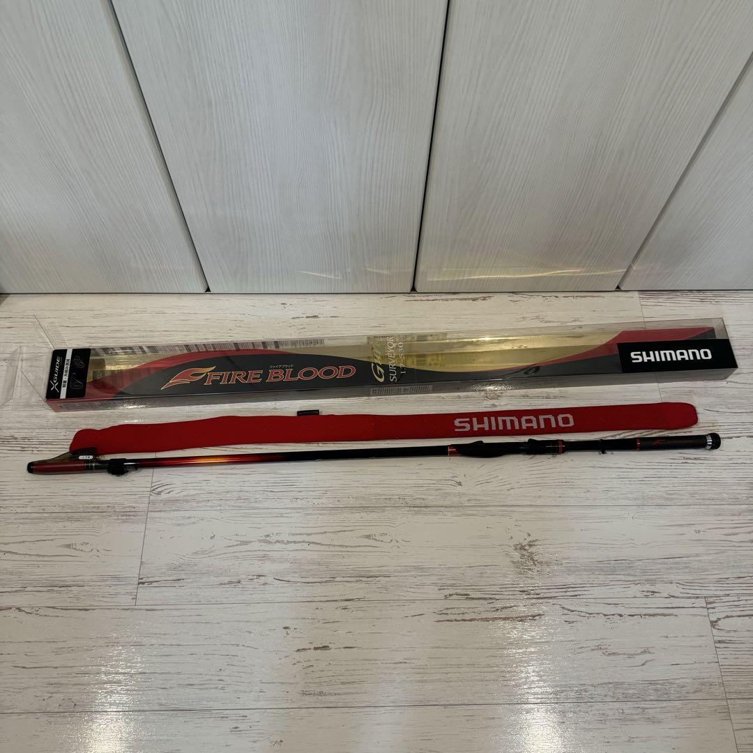 【美品】SHIMANO SURVEYOR FIRE BLOOD 1.7-530