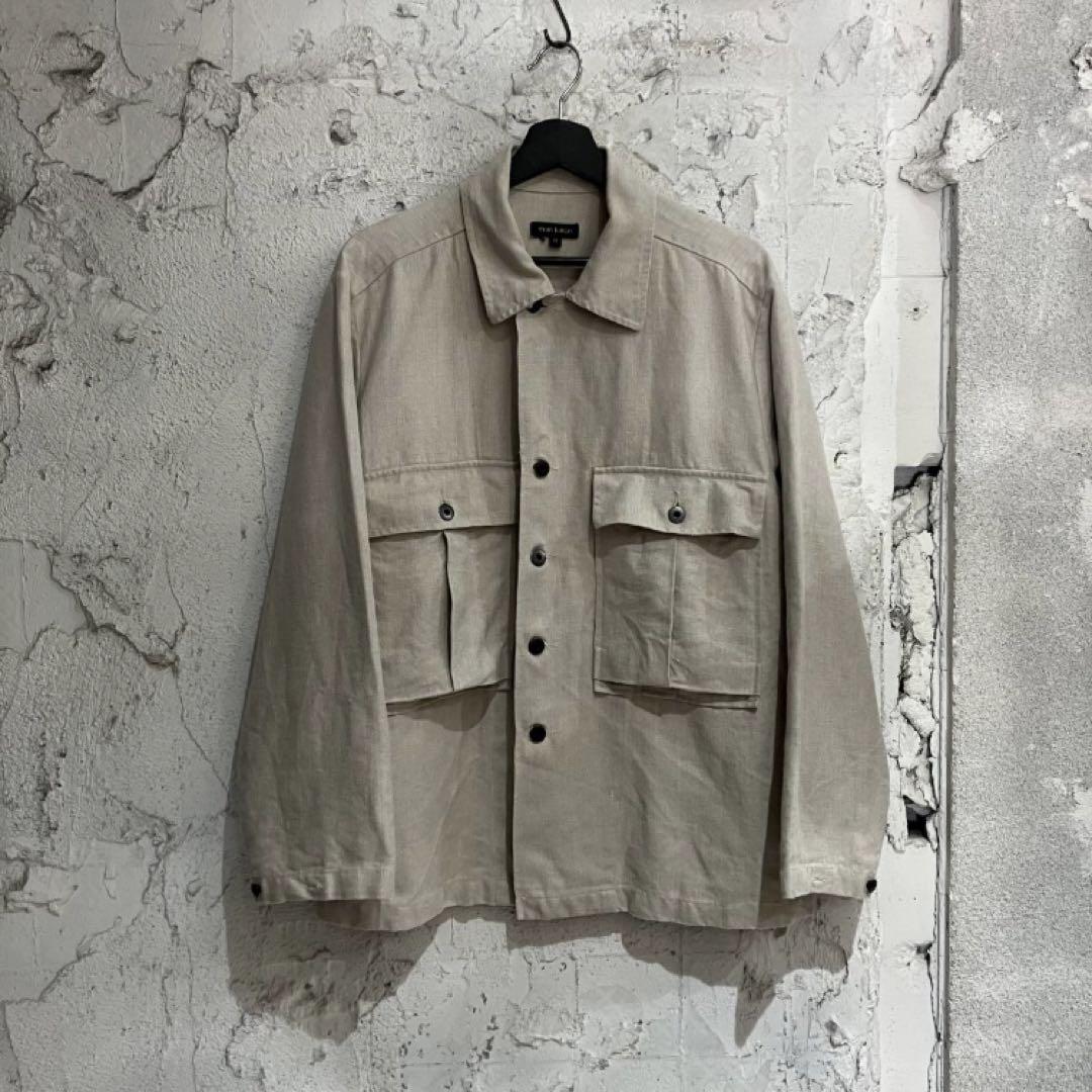 美品 evan kinori bellow pocket jacket サイズM