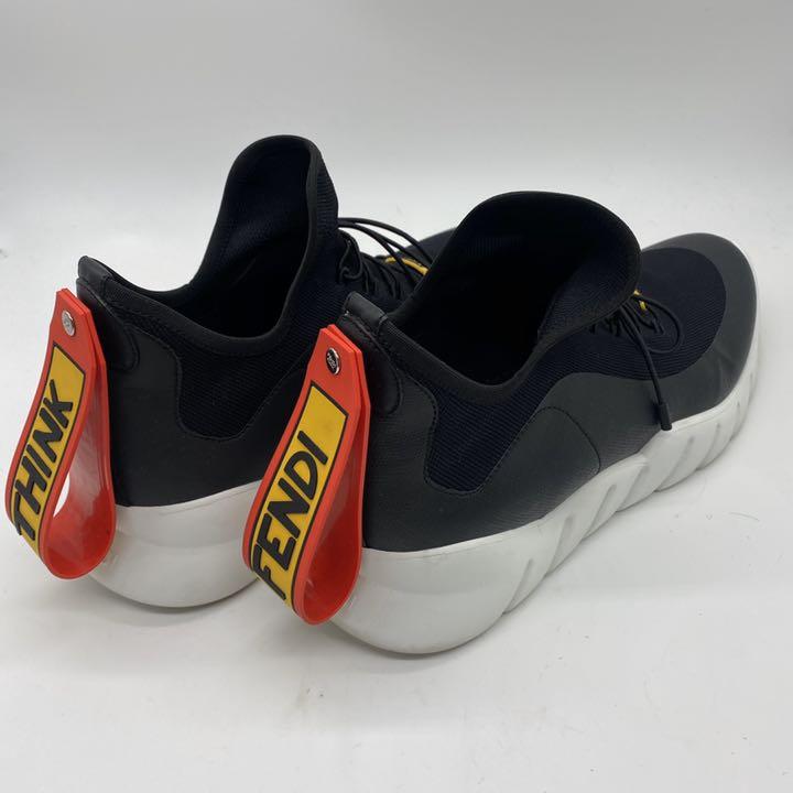 フェンディ FENDI★スニーカー　ストラップ　size8 約27cm