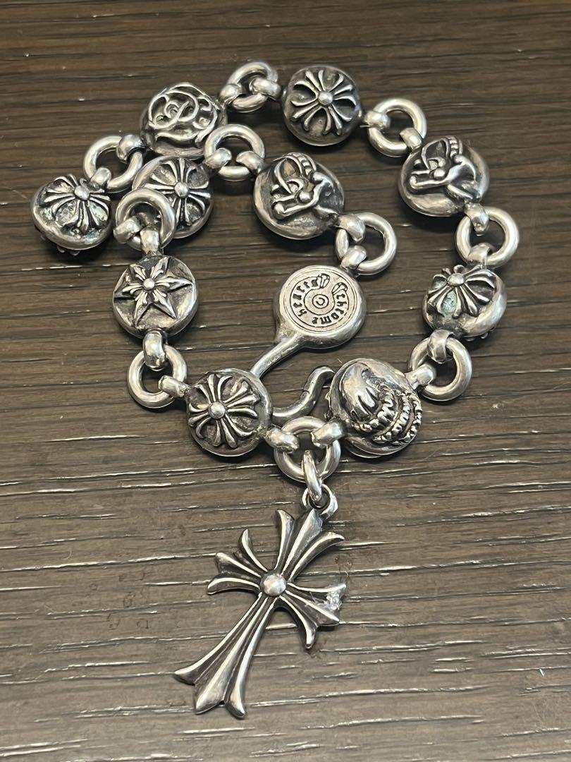 お買い得☆Chrome Heartsクロスボールブレスレット
