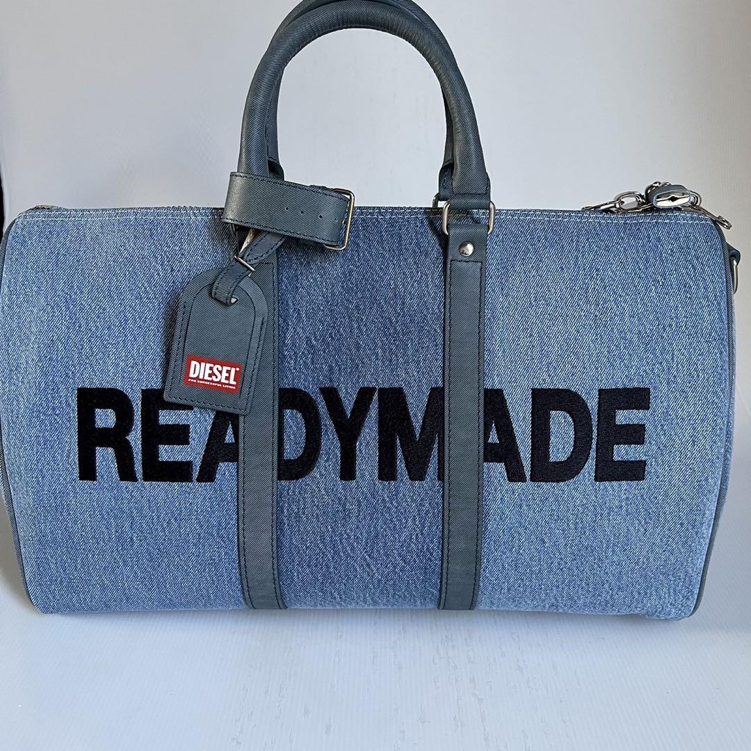 極美品　限定コラボ　READYMADE DIESEL ボストンバッグ　デニム