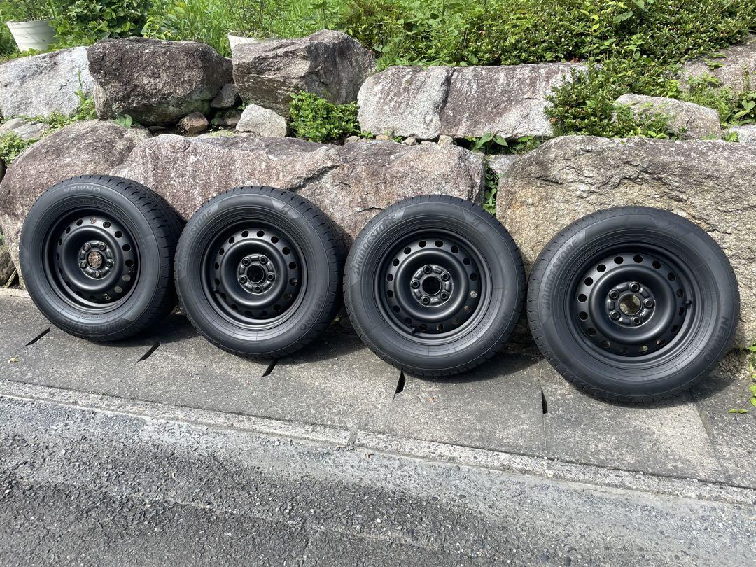 【kinuko】　205/65R15 ホンダ 純正鉄チン付き