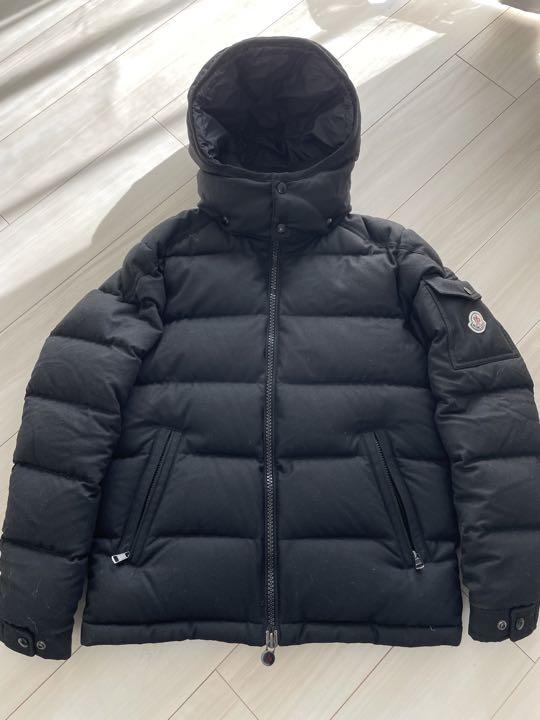 美品　タグ等有　モンクレール　モンジュネーブル　黒　サイズ1
