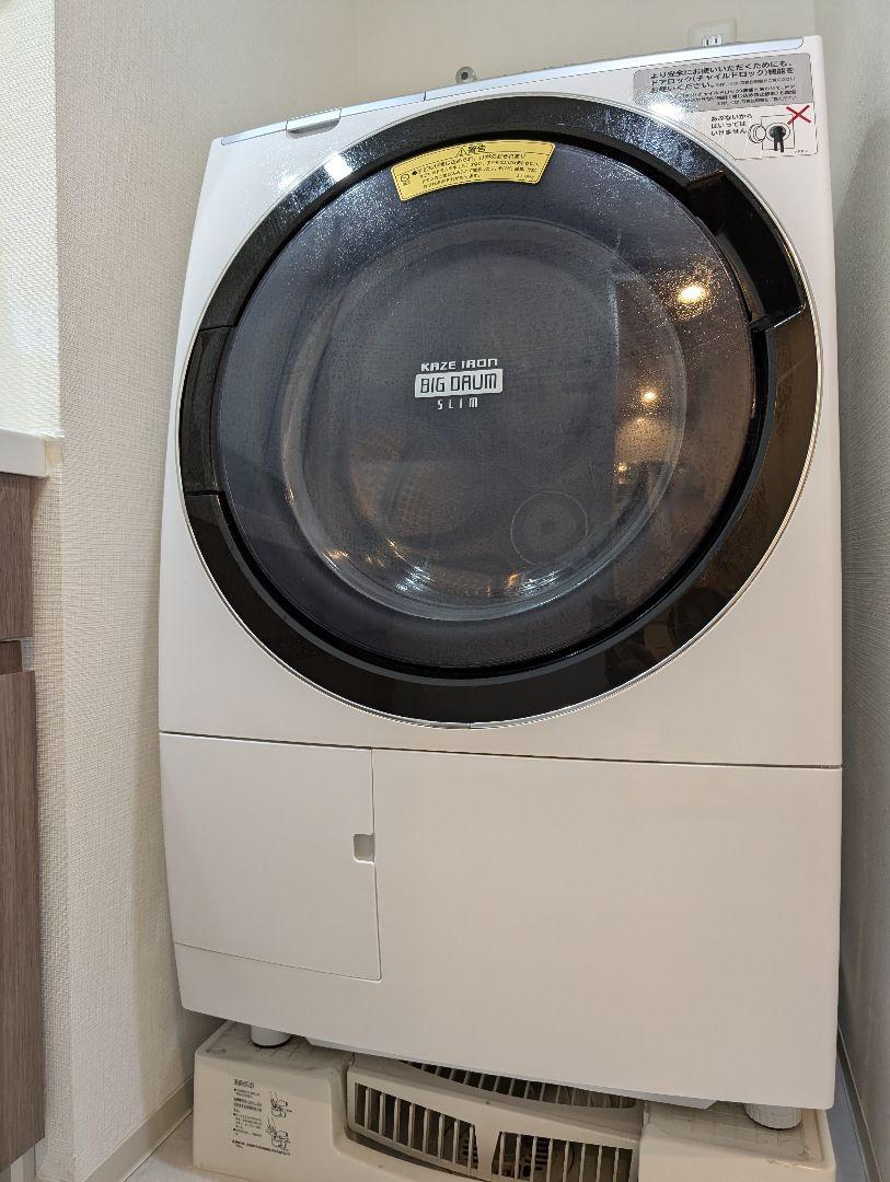 12日ま手間販売■BD-SV110【美品】11kg/6kg日立 ビッグドラム