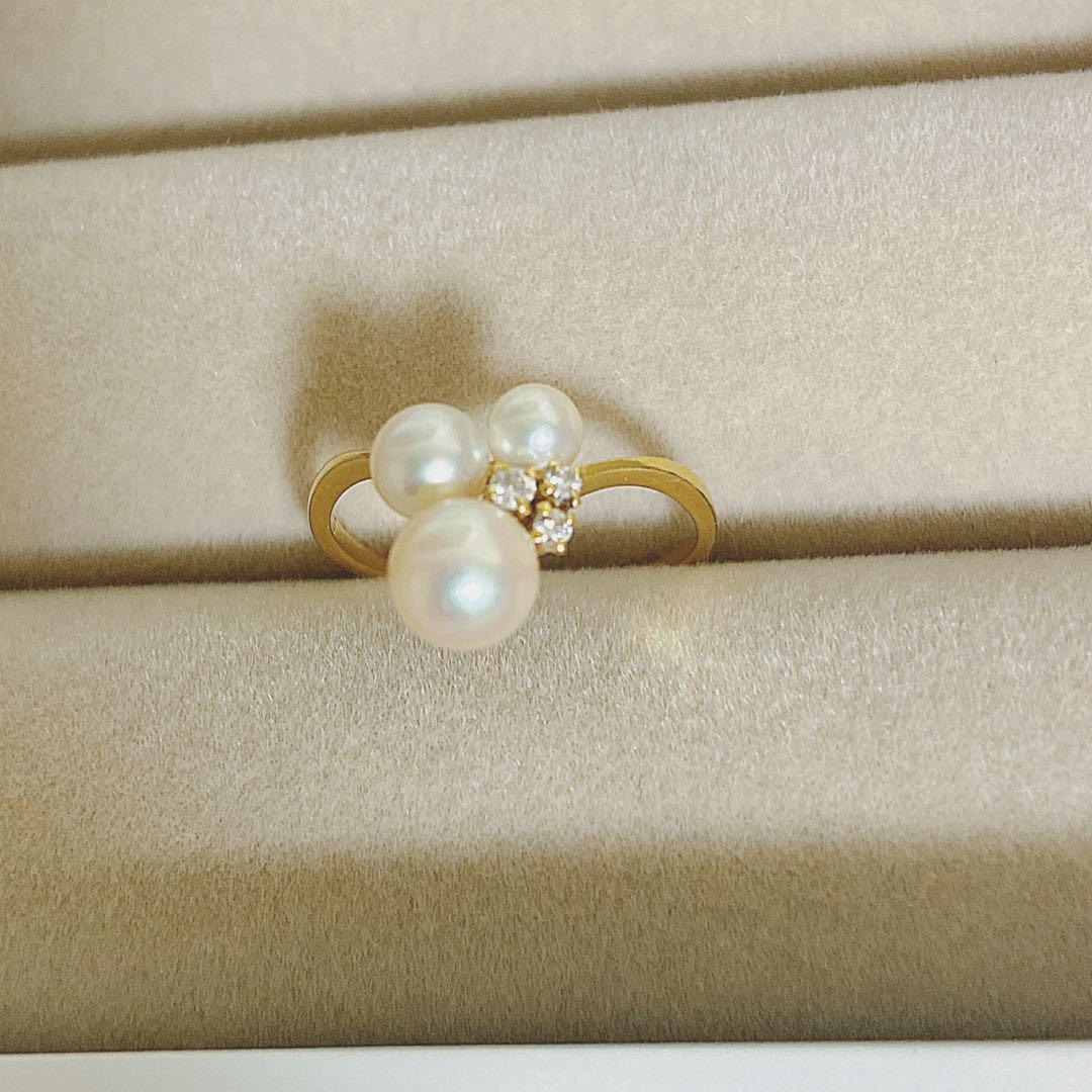 ミキモト パール リング 11号 MIKIMOTO