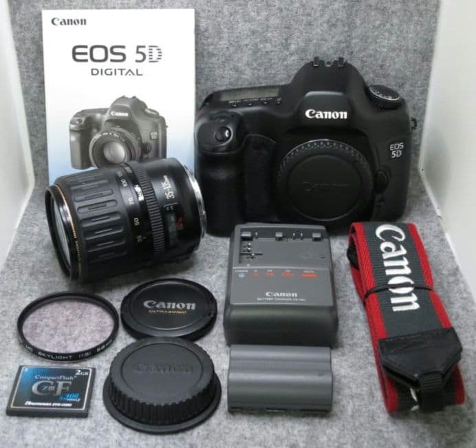 ご購入予定品　キヤノン　EOS 5D　標準ズームレンズ付き