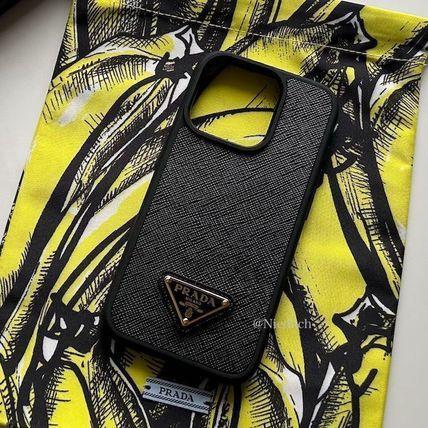 ◆PRADA(プラダ)◆ Cover for iPhone 15 Pro