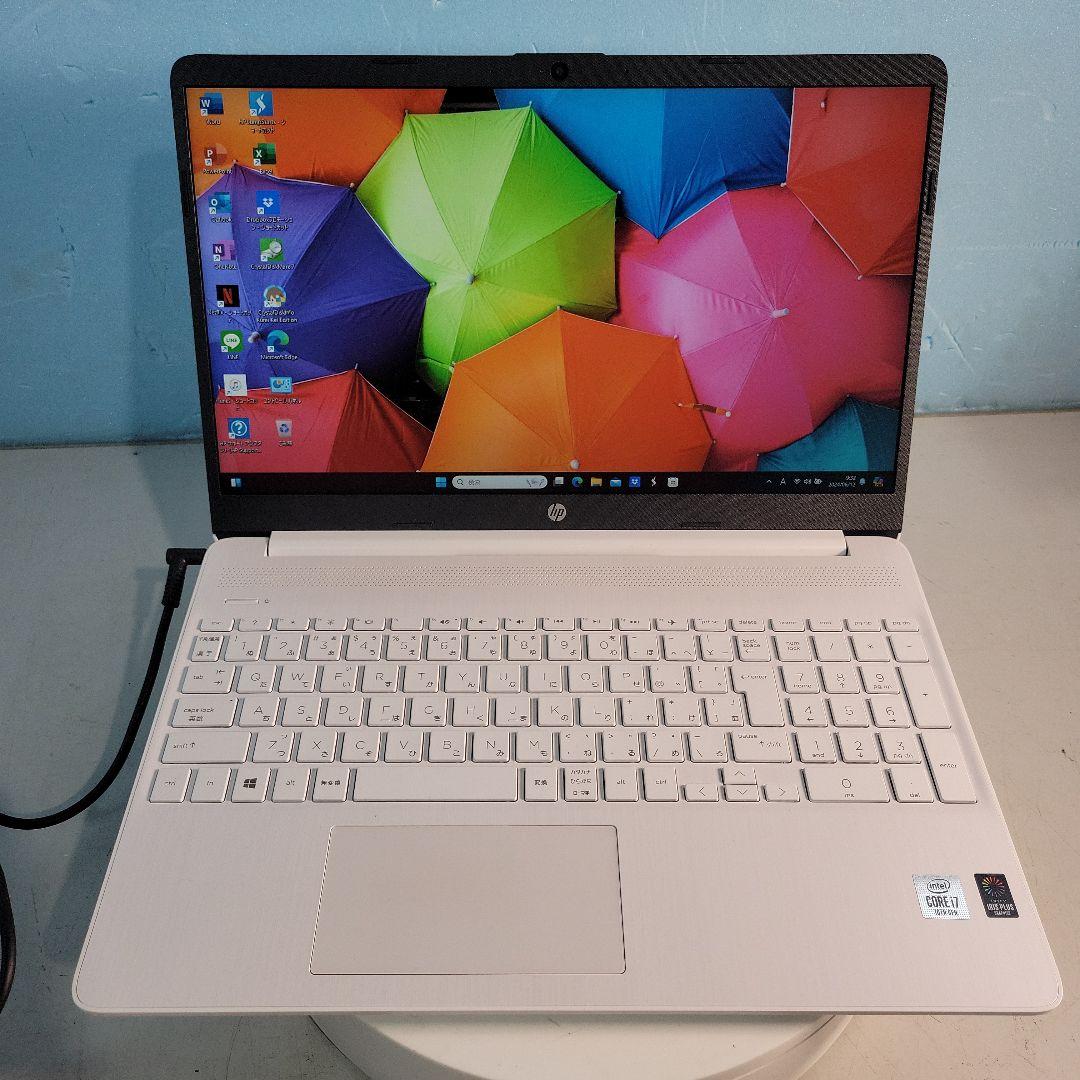 HP 15s-fq1xx 高速SSD/i7第10/Office/美品