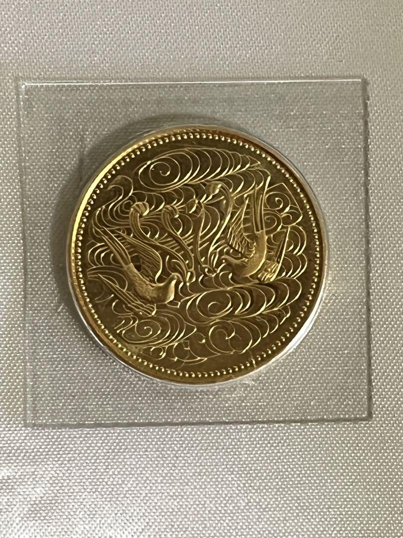 昭和天皇御在位60年記念プルーフ金貨10万円