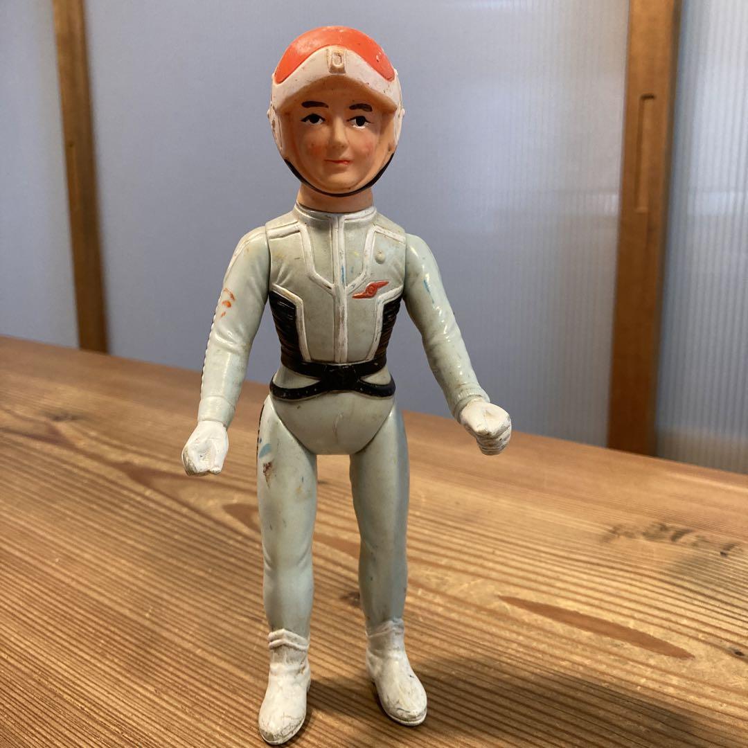 ウルトラ警備隊　モロボシダン　ソフビ　マルサン　当時物
