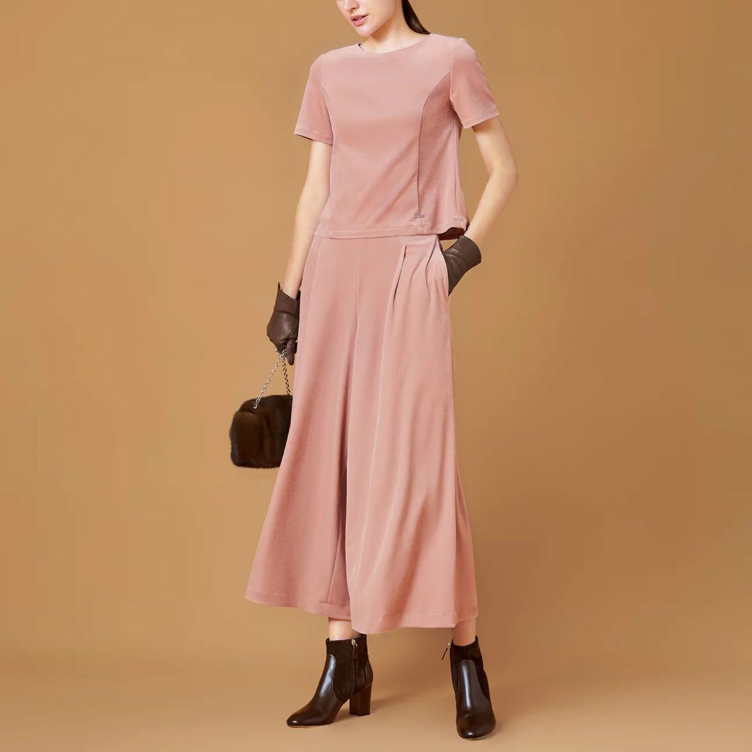 【VELOUR NOIR by FOXEY NEWYORK】ダスティローズパンツ