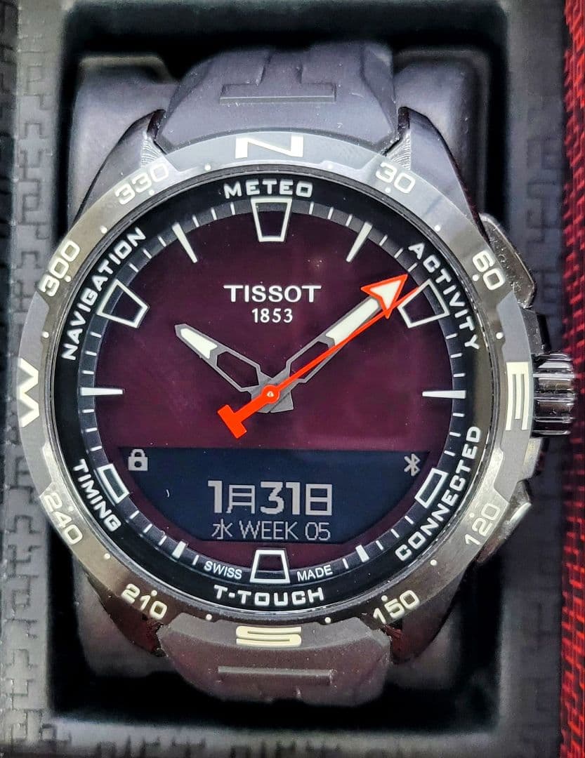 美品 TISSOT T-Touch 
コネクトソーラー　ブラック