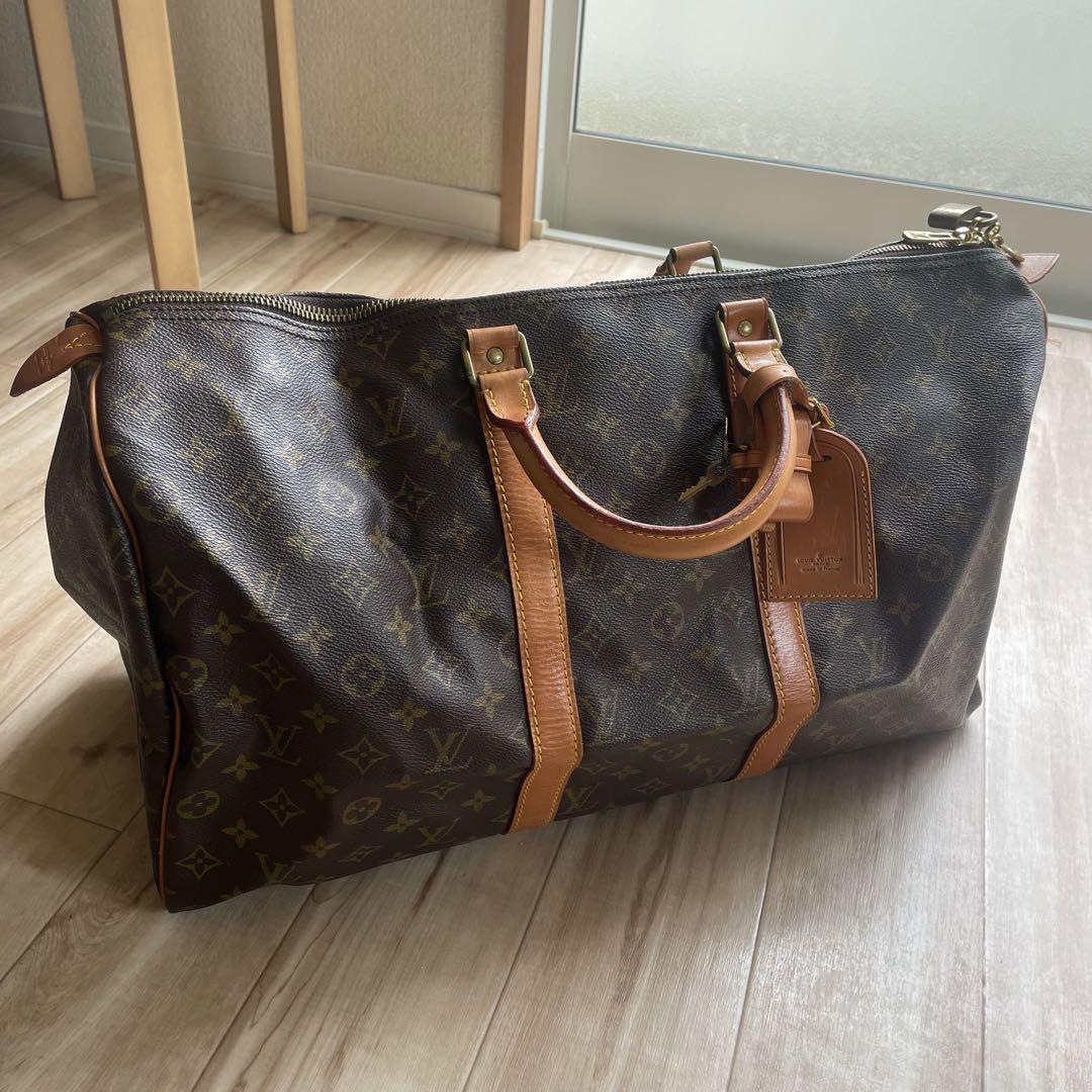 LOUISVUITTON　ルイヴィトン　 モノグラムキーポル50　ボストンバッグ
