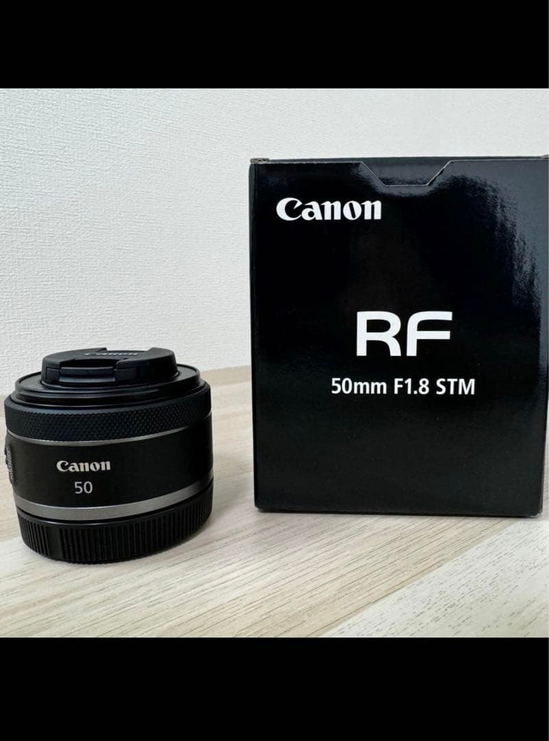 Canon RF50mm F1.8 STM  レンズプロテクター付き