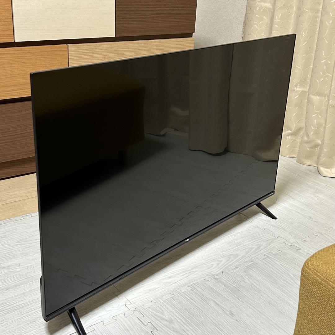 TCL 43V型4K対応液晶 チューナーレステレビ43P63E