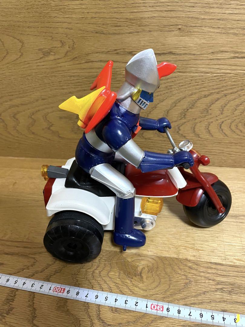 グレートマジンガー‼️当時物ソフビ三輪‼️バイクアオシン‼️希少❗️