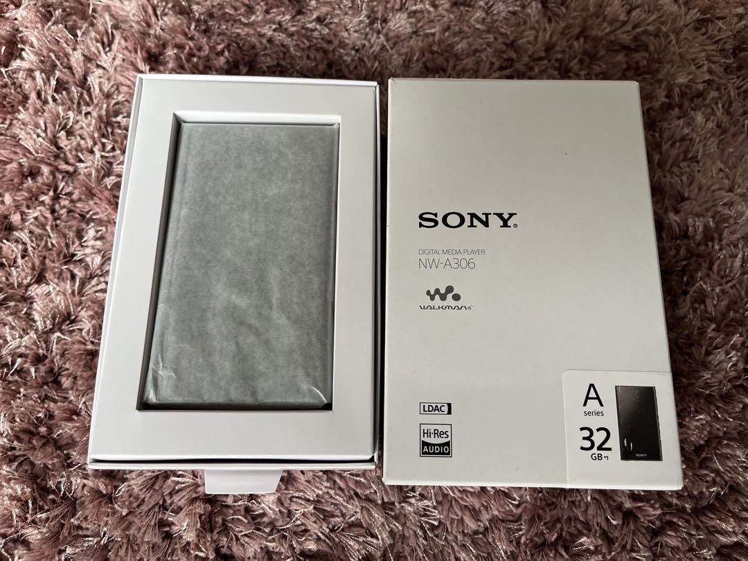 ポータブルプレーヤー SONY  WALKMAN  NW-A306 BLACK