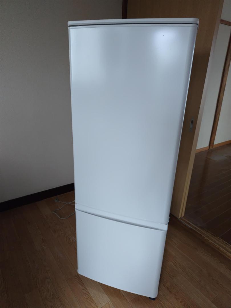 [美品] 三菱ノンフロン冷凍冷蔵庫 MR-P17H-W 2023年製 168L