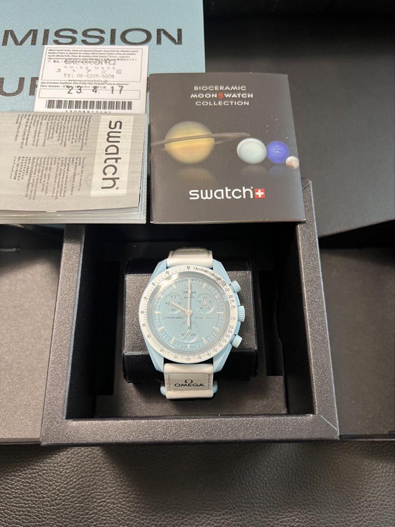 新品未使用入手困難　omega×swatch ウラヌス