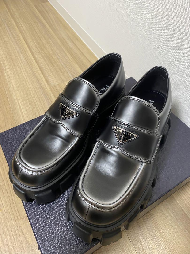 新品未使用　PRADA モノリスローファー