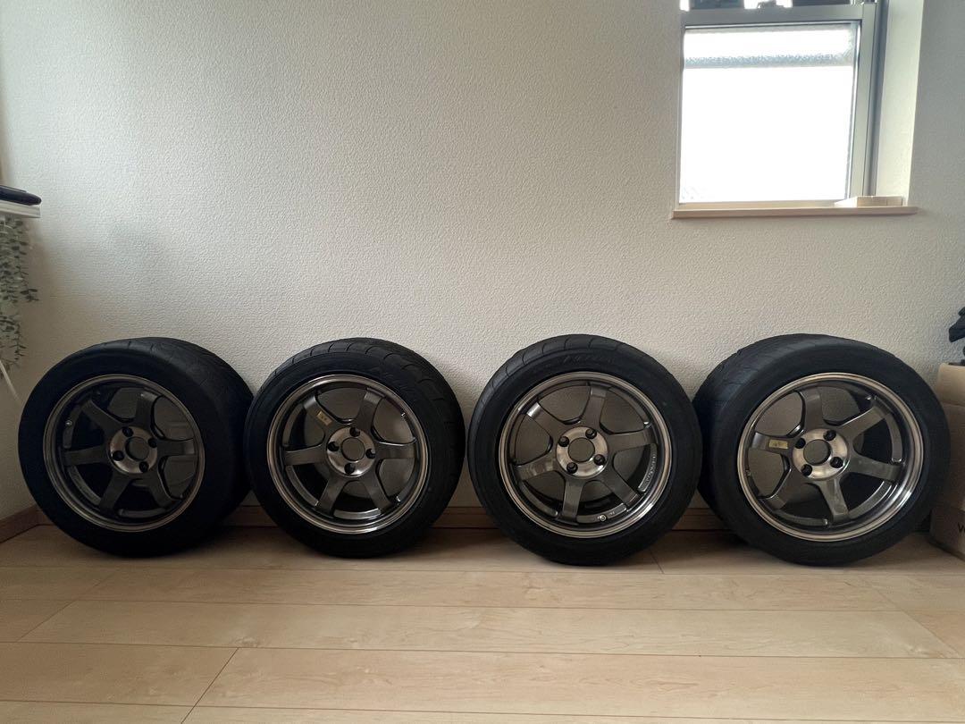 美品TE37 SONIC SL te37 15×7j 24 ネオバ