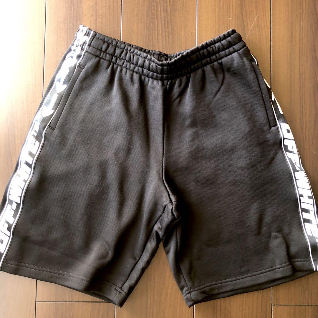 日本未入荷　OFF-WHITE スウェットショートパンツXS