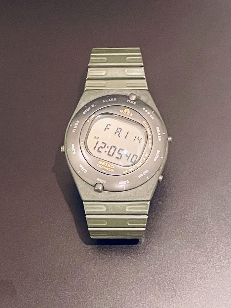 セイコーデジタル　スピードマスター　ジウジアーロ　A828 (SBA) SW