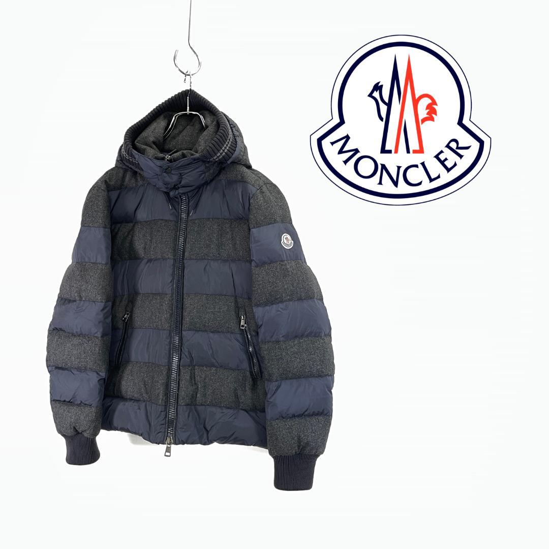 MONCLER DORDOGNA  モンクレール スモールロゴ ウール ダウン