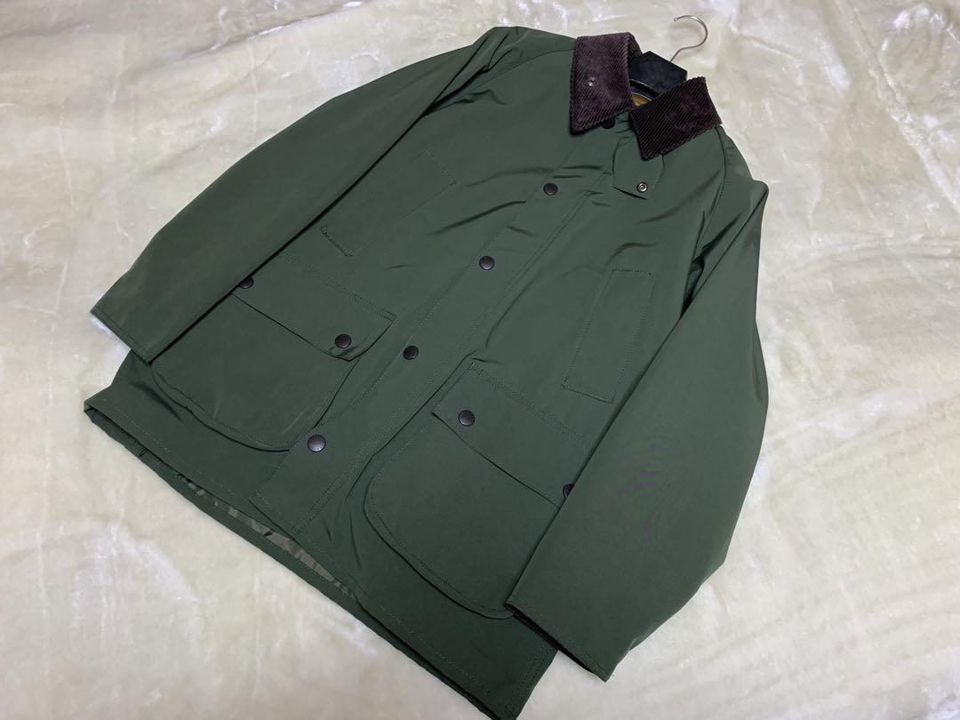 【未使用】barbourバブアー38bedaleFライナー付beams別注