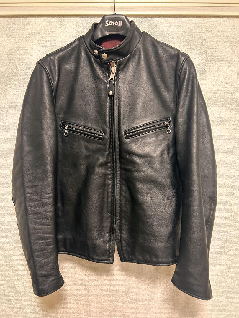 【美品】Schott ショット641XX 60s シングルレザーライダース　36