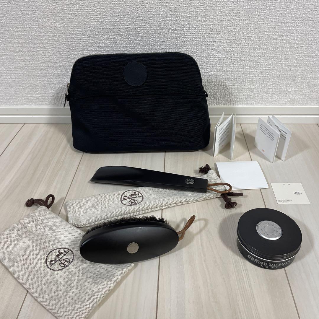 エルメス  セリエ　ボリードポーチ シューズケアセット
