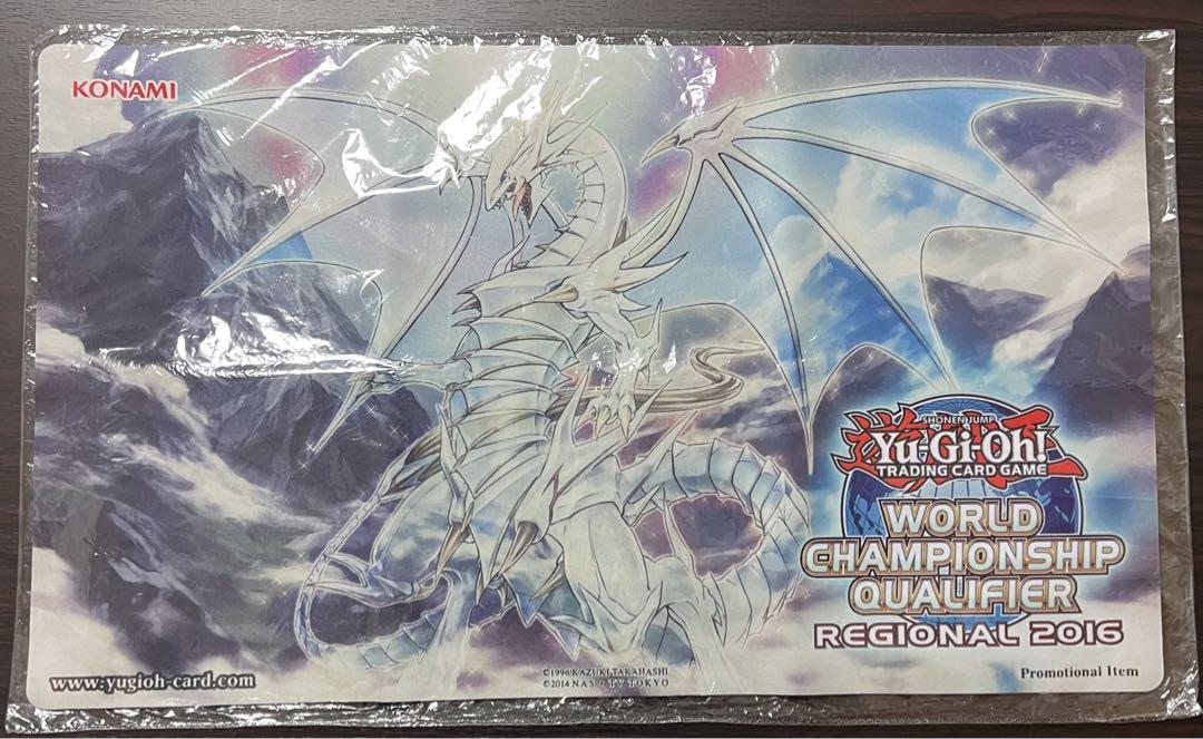 遊戯王 青眼の精霊龍 プレイマット WCQ2016
