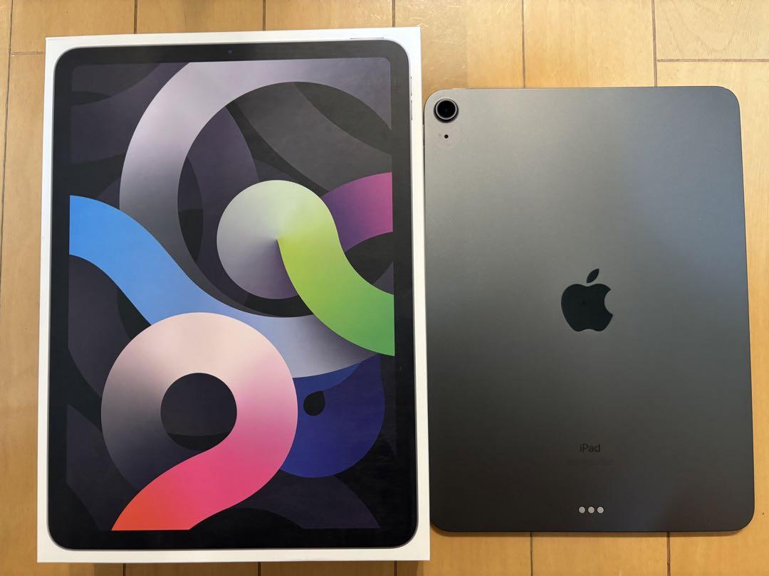 【美品】iPad Air 4 スペースグレイ 64GB WI-FIモデル