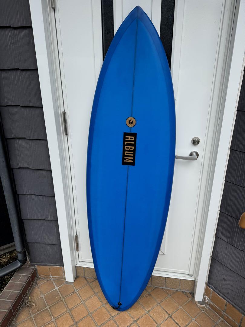 アルバムサーフボード ツインズマン ピンテイル 5’7 31L PU
