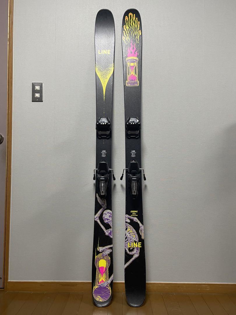 LINE クロニック 95 171cm 22-23 スキー板 フリースキー