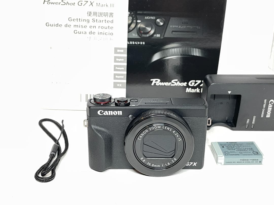 元箱付き 極上品 キヤノン PowerShot G7 X Mark III
