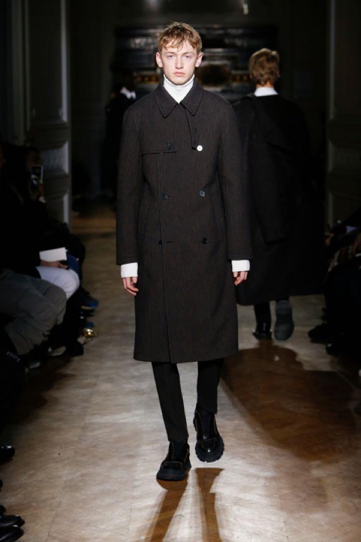 本日限　美品　JIL SANDER 19AW ジルサンダー ウールトレンチコート