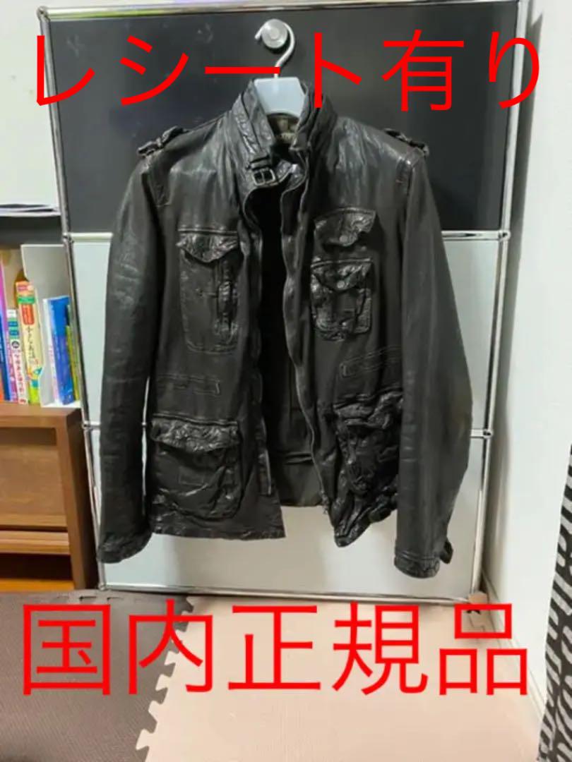 国内正規ニールバレットm65バッファローレザージャケット