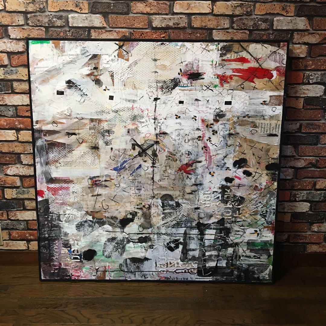 特大サイズ　絵画  アクリル  ART アート　手描き