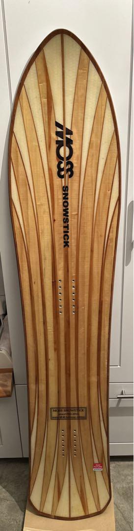 スノーボード MOSS SNOWSTICK U4 FISHBONE