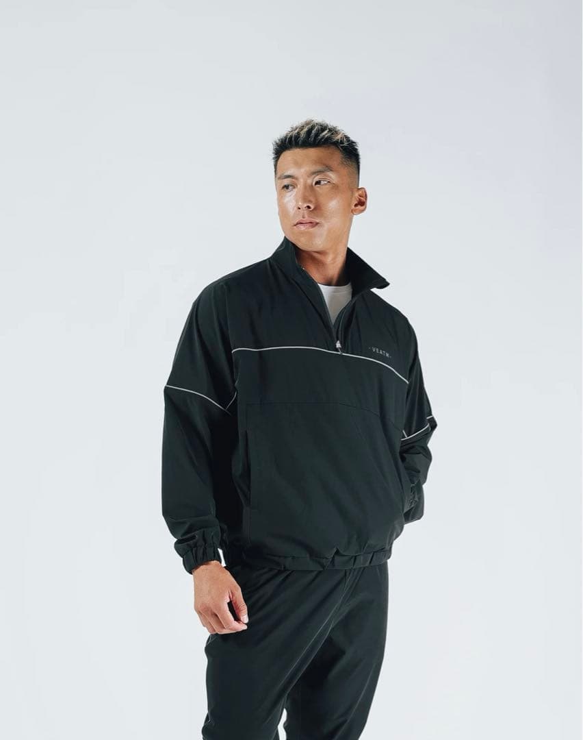 VEATM  WIND STRETCH セットアップ【BLACK】　L
