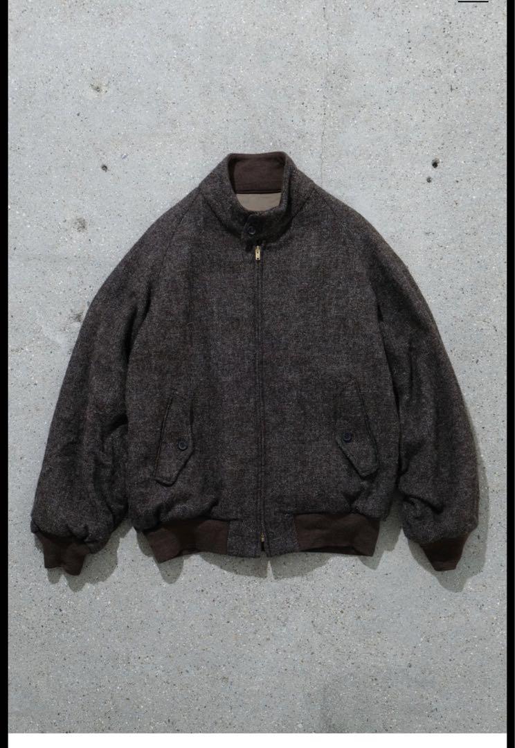 a.presse 22awツイードハリントンジャケット　brown　タグ有