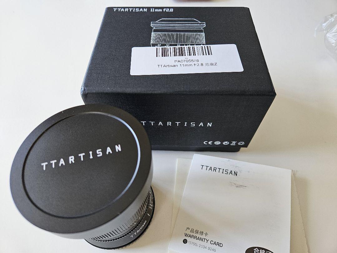 銘匠光学 TTArtisan 11mm f/2.8 Fisheye ニコンZ用