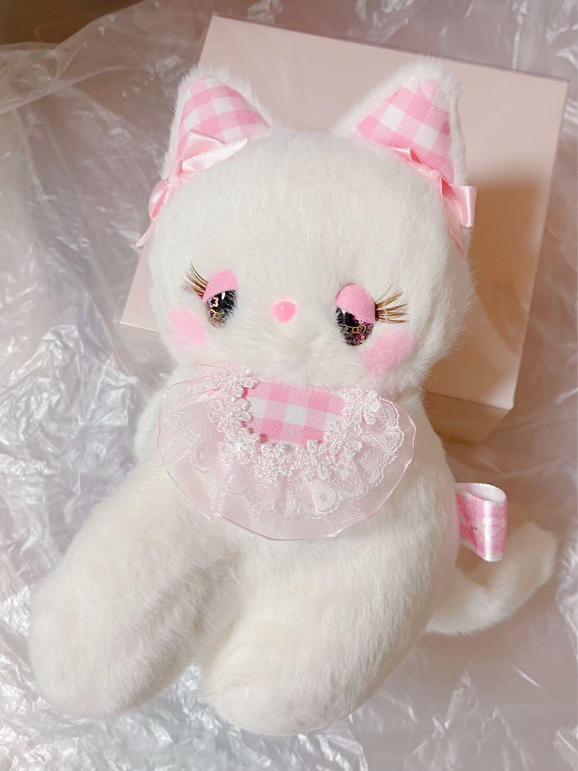 lilyribbon 作家 テディベア ハンドメンド ぬいぐるみ うさぎ ねこ