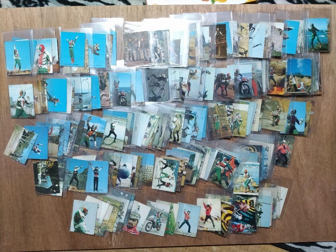旧カルビー仮面ライダーV3 カード186枚 186種ダブリ無し 1～333。