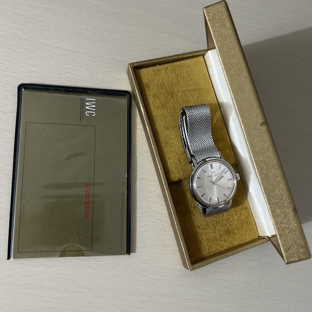 【腕時計マニア以外は買わないで】 IWC メンズ腕時計 昭和レトロヴィンテージ