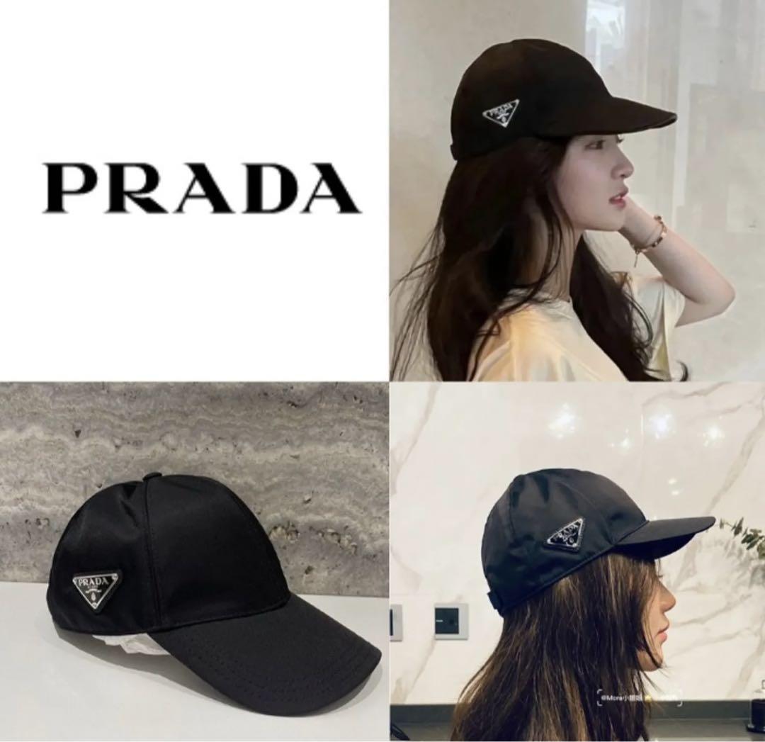 美品　PRADA キャップ　M