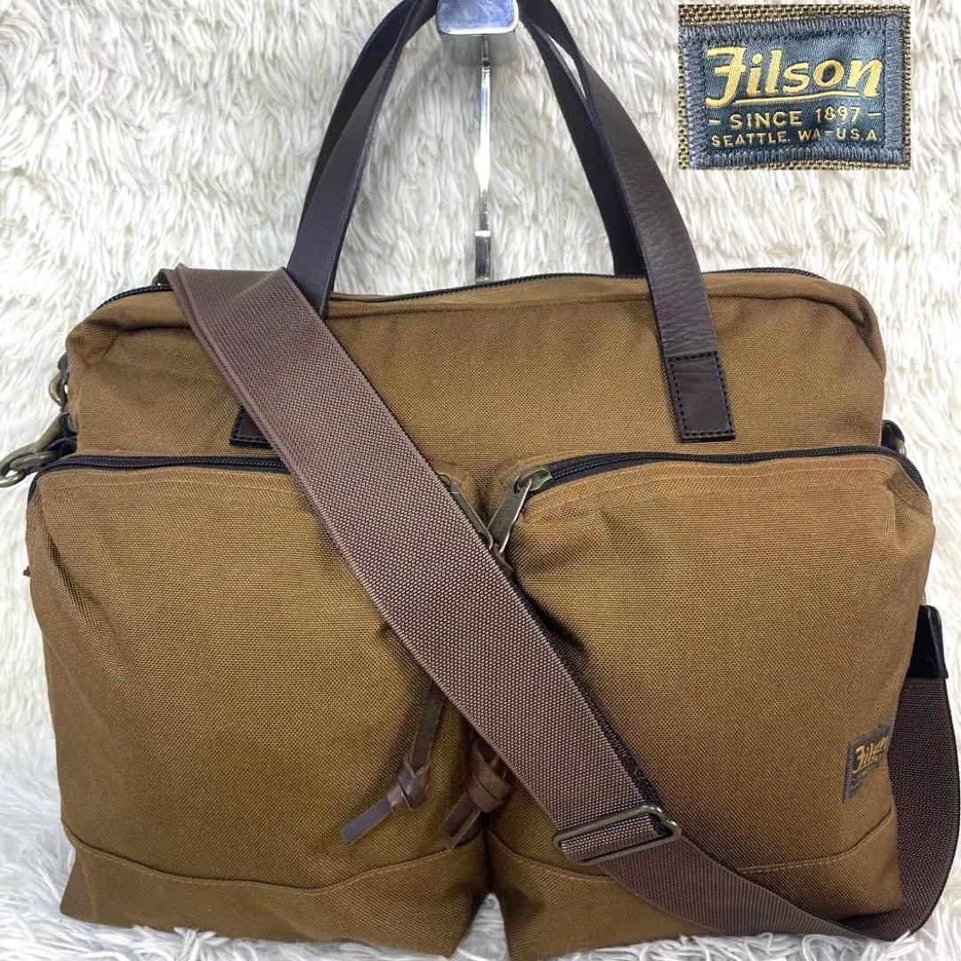 【美品】フィルソン DRYDEN コーデュラナイロン ボストンバック 2way