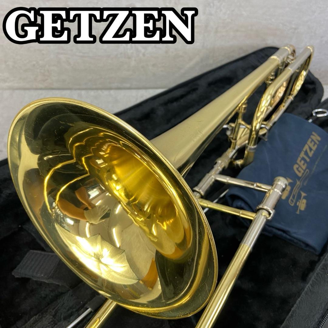 GETZEN　テナーバストロンボーン　3047AFY　アキシャルフローバルブ