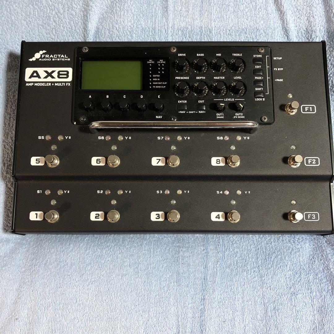 Fractal audio AX8 / フラクタル アンプシミュレーター